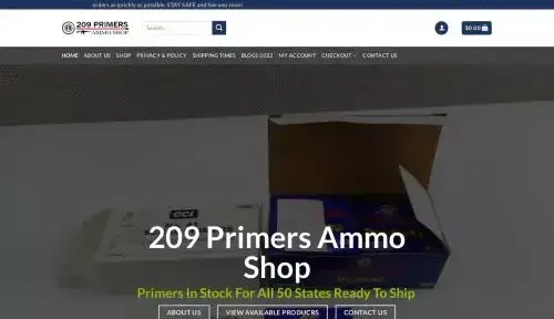 Is 209primersammoshop.com a scam or legit?