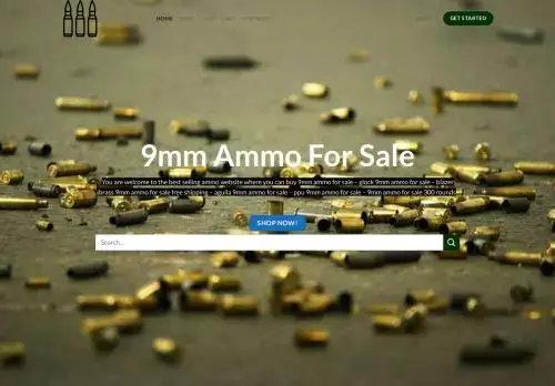 9mm-ammoforsale.com Screenshot