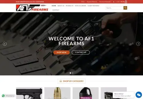 Af1firearms.com Screenshot