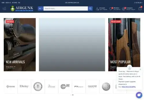 Airgunk.com Screenshot