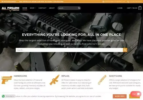 Allfirearm.com Screenshot