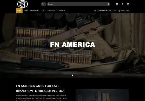 Americafirearmstore.com Screenshot