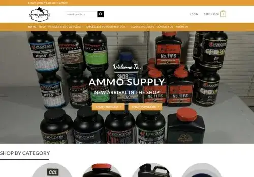 Ammo-supply.com Screenshot