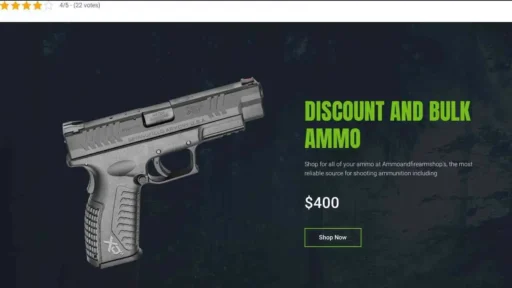 Is Ammoandfirearmshop.com a scam or legit?