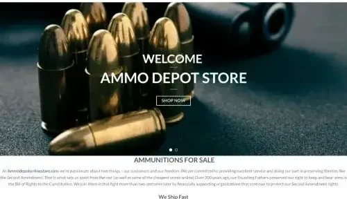Is Ammodepotonlinestore.com a scam or legit?