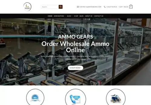 Ammogears.com Screenshot