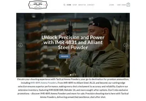 Ammopowders.com Screenshot