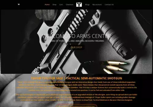 Armscenter.org Screenshot