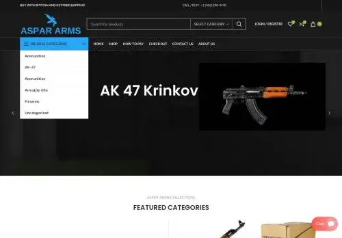 Aspar-arms.com Screenshot