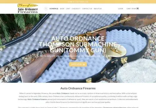 Autoordnancefirearms.com Screenshot
