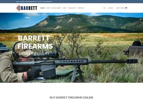 Barrettarmstore.com Screenshot