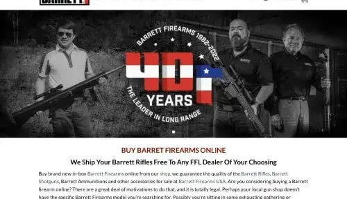 Is Barrettfirearms-usa.com a scam or legit?