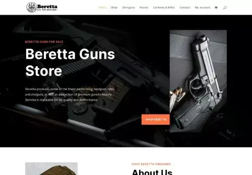 Berettagunsstore.com Screenshot