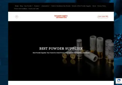 Bestpowdersupplier.net Screenshot