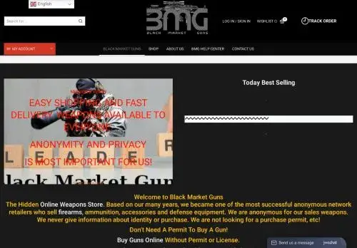 Black-market-guns.com Screenshot