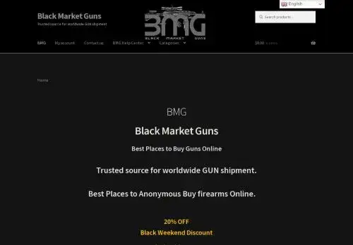 Blackmarket-guns.com Screenshot