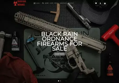 Blackrainordnancefirearms.com Screenshot