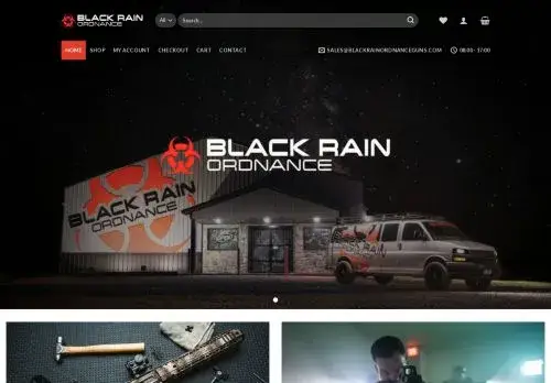 Blackrainordnanceguns.com Screenshot