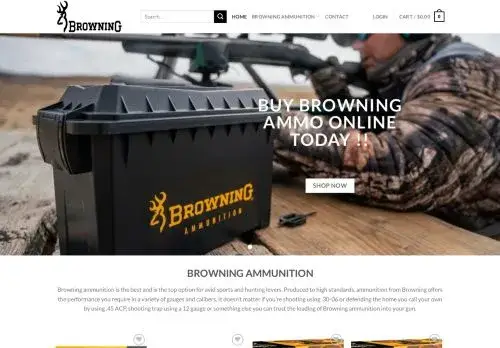 Browningammoshop.com Screenshot