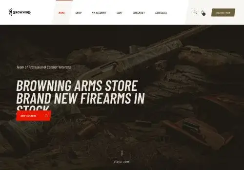 Browningarms-usa.com Screenshot