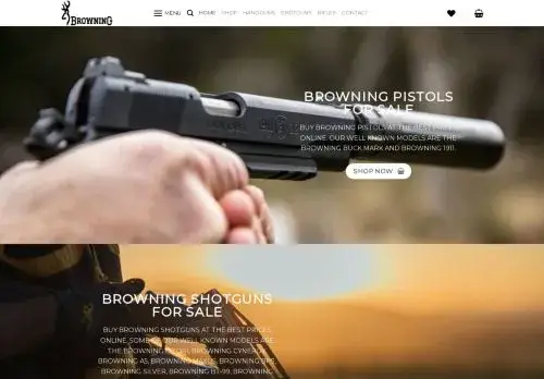 Browningarmswarehouse.com Screenshot