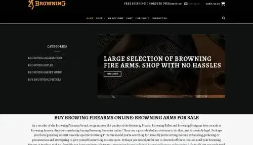 Is Browningfirearmshop.com a scam or legit?