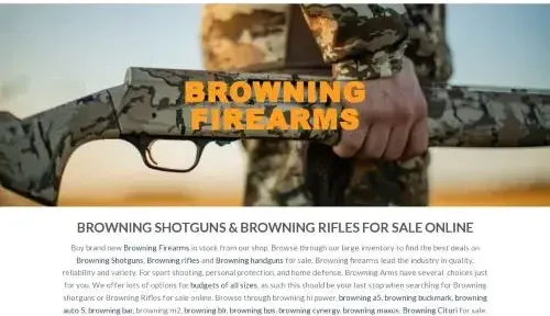 Is Browningusastore.com a scam or legit?