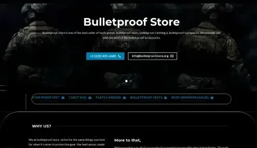 Is Bulletproofstore.org a scam or legit?