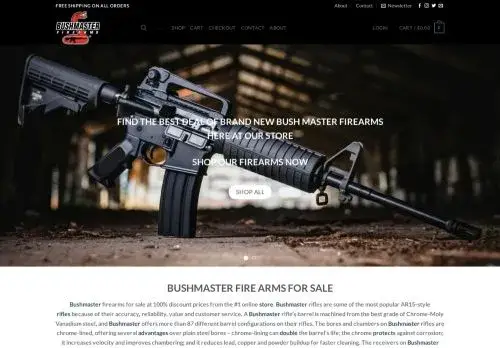 Bushmasterarmstore.com Screenshot