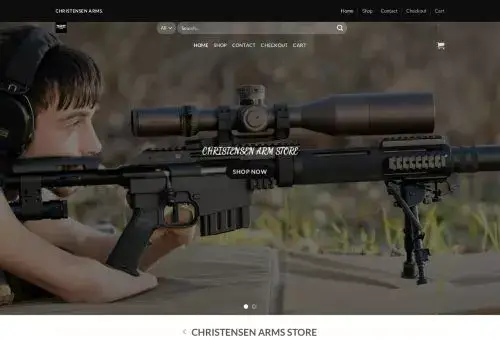 Buychristensenarms.com Screenshot