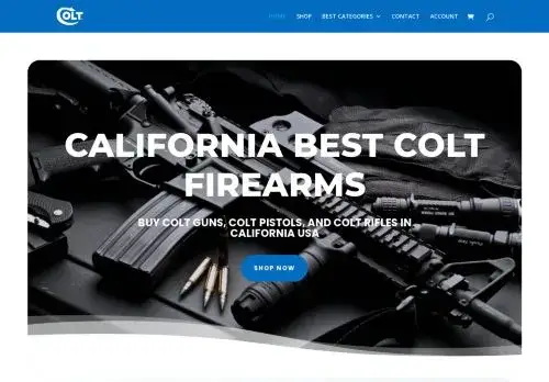 Californiacoltfirearmsstore.com Screenshot