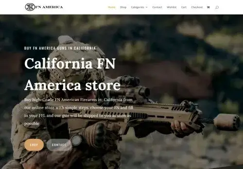 Californiafnamericaguns.com Screenshot