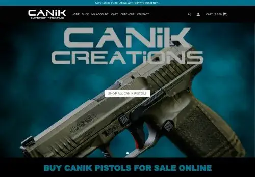 Canikgunsusa.com Screenshot