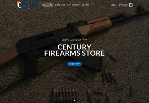 Centuryfirearmsstore.com Screenshot