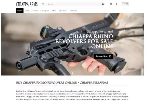 Chiappaarms.com Screenshot