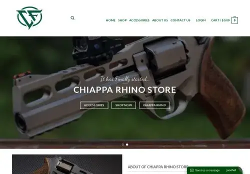 Chiapparhinostore.com Screenshot