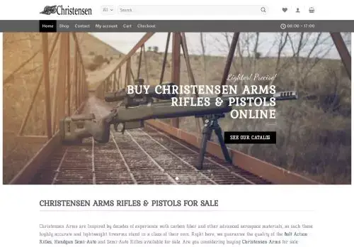 Christensenguns.com Screenshot