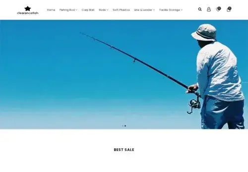 Clearancefish.com Screenshot