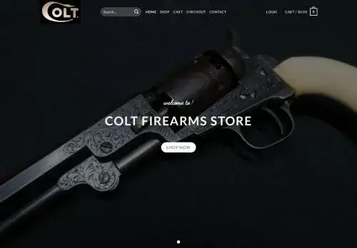Coltfirearmsstore.com Screenshot