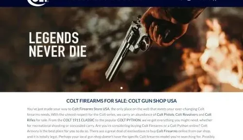 Is Coltfirearmsusa.com a scam or legit?