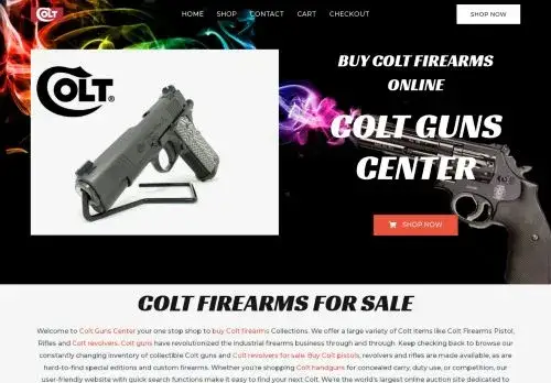 Coltgunscenter.com Screenshot