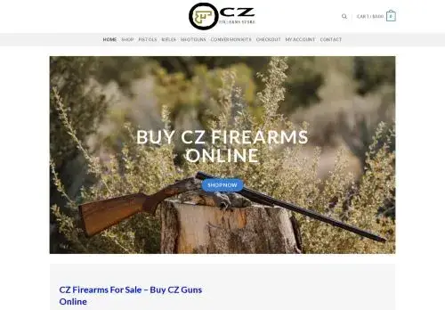 Czfirearmstore-usa.com Screenshot