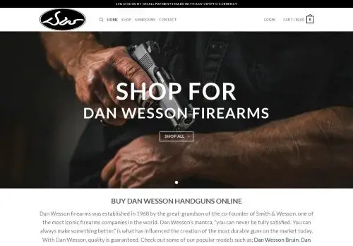 Danwessonwarehouse.com Screenshot