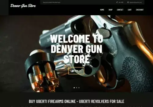 Denvergunstore.com Screenshot