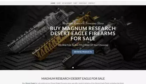 Is Deserteaglefirearmstore.com a scam or legit?