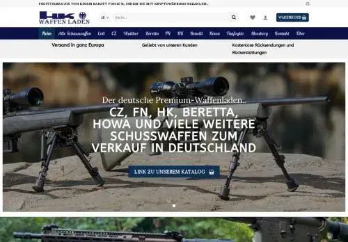 Deutschewaffen.com Screenshot