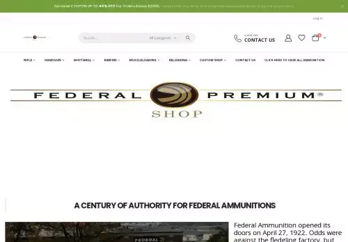 Federalpremiumshop.com Screenshot