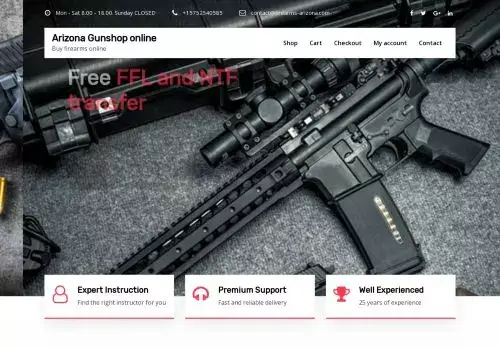 Firearms-arizona.com Screenshot
