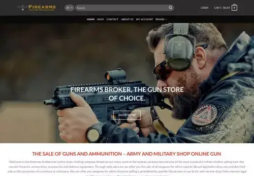 Firearms-broker.com Screenshot