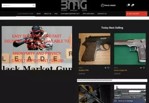 Firearms-guns.com Screenshot